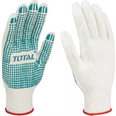 Total Knitted & PVC Dots Cotton Gloves | Total by KHM Megatools Corp. Total Knitted & PVC Dots Cotton Gloves | Total by KHM Megatools Corp.